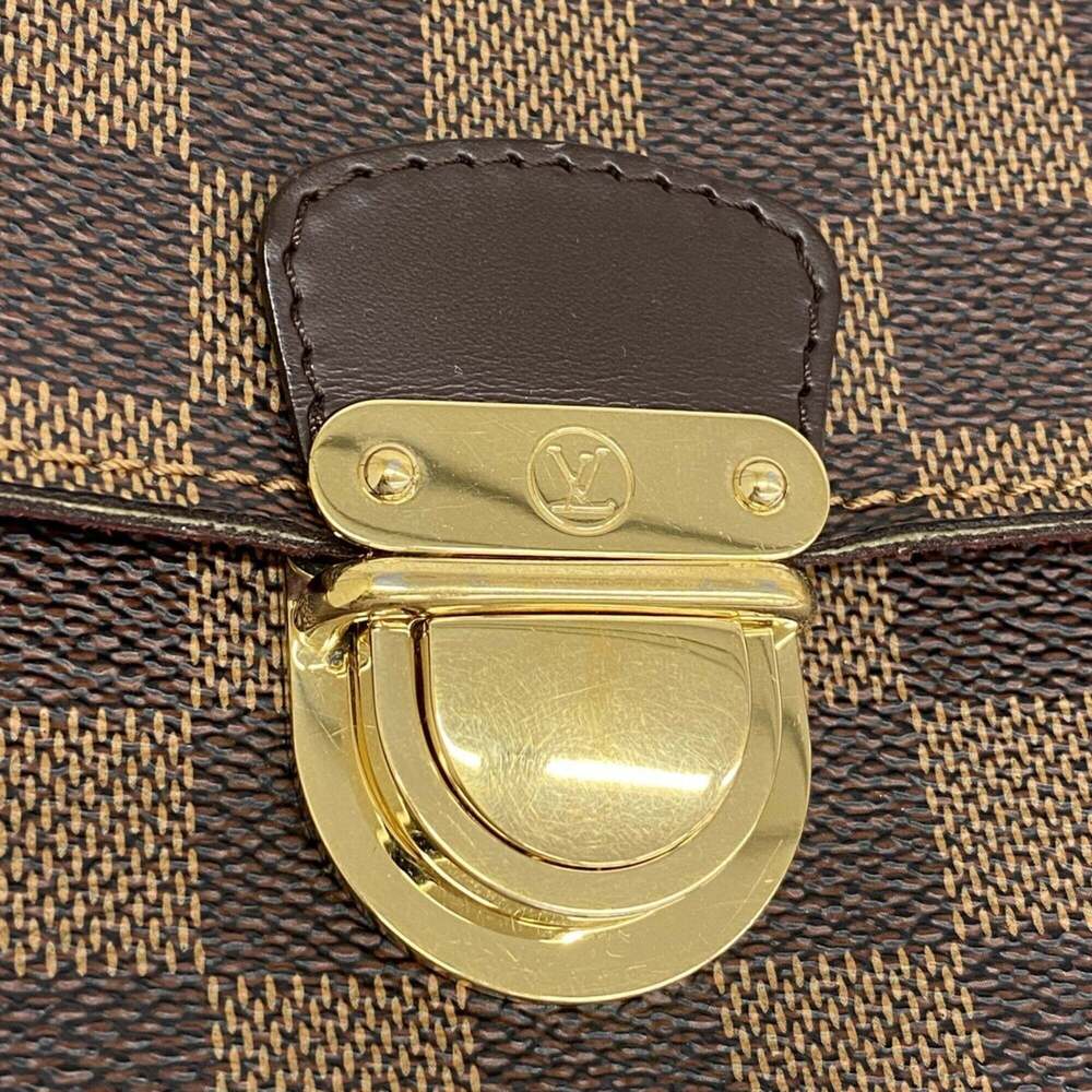 LOUIS VUITTON Authentic Brown Damier Shoulder Bag - Picture 10 of 11